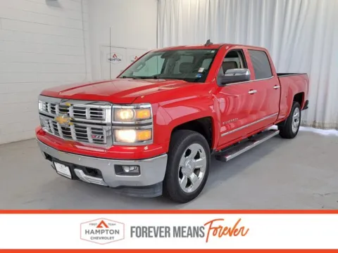 Red 2015 Chevrolet Silverado 1500 LTZ for sale in Hampton, VA