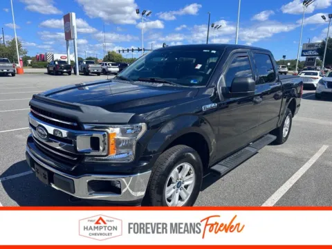 Black 2020 Ford F-150 XLT for sale in Hampton, VA