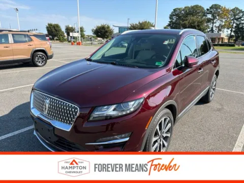 Red 2019 Lincoln MKC Reserve for sale in Hampton, VA