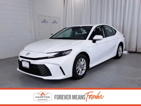 White 2025 Toyota Camry LE for sale in Hampton, VA