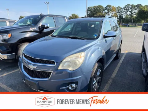 Blue 2011 Chevrolet Equinox LTZ for sale in Hampton, VA