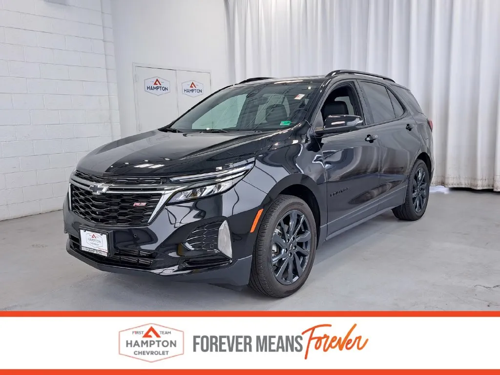 Black 2023 Chevrolet Equinox RS for sale in Hampton, VA