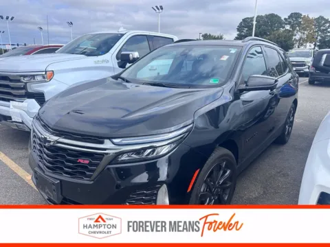 Black 2023 Chevrolet Equinox RS for sale in Hampton, VA
