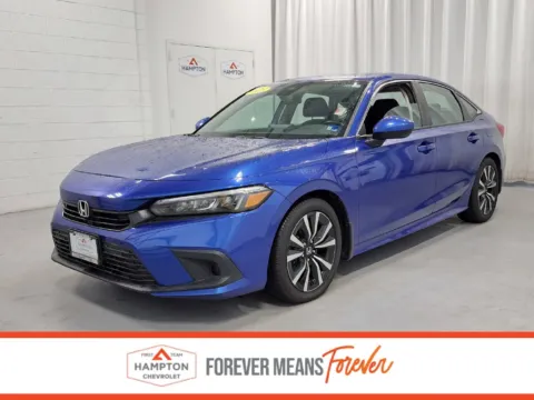 Blue 2023 Honda Civic EX for sale in Hampton, VA