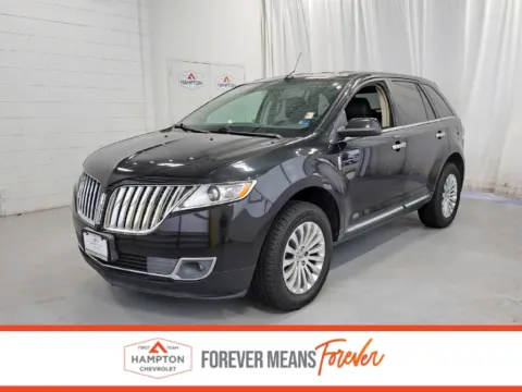 Black 2015 Lincoln MKX for sale in Hampton, VA