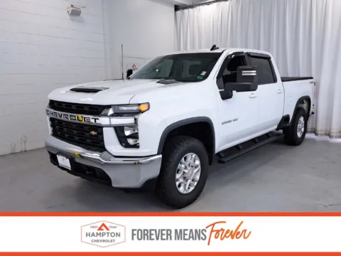 White 2021 Chevrolet Silverado 2500 HD LT for sale in Hampton, VA