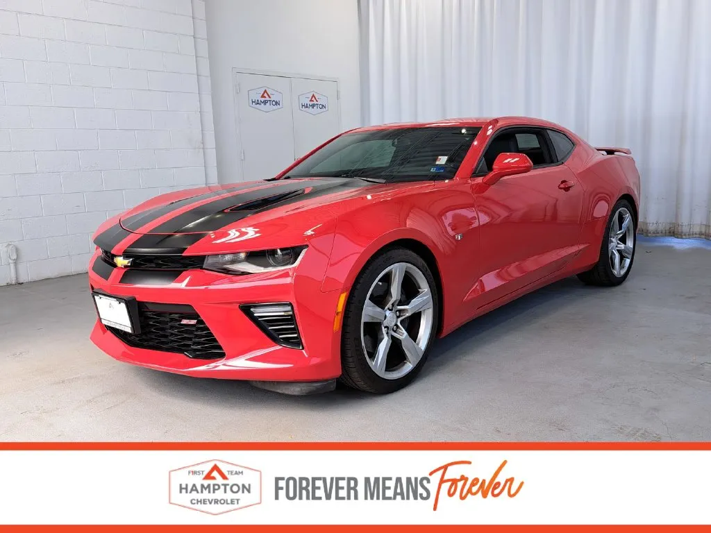 Red 2016 Chevrolet Camaro SS for sale in Hampton, VA
