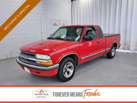 Red 2002 Chevrolet S-10 LS for sale in Hampton, VA