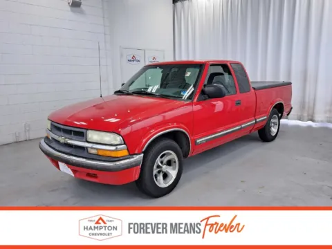 Red 2002 Chevrolet S-10 LS for sale in Hampton, VA