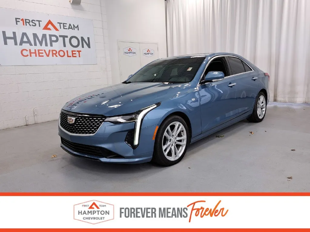 Gray 2023 Cadillac CT4 Luxury for sale in Hampton, VA