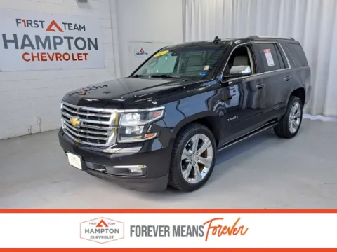 Black 2017 Chevrolet Tahoe Premier for sale in Hampton, VA