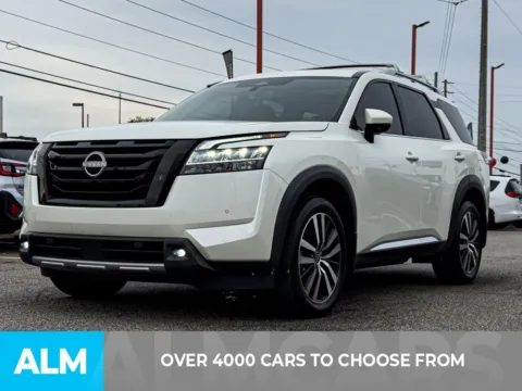 Photos of 2024 Nissan Pathfinder Platinum for sale in Athens, GA at ALM Hyundai Athens