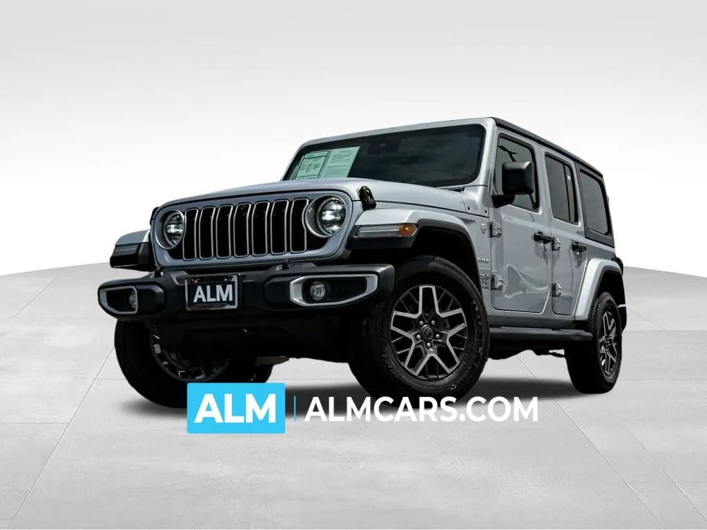 Silver 2024 Jeep Wrangler Sahara for sale in Athens, GA