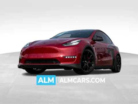 Red 2020 Tesla Model Y Performance for sale in Athens, GA