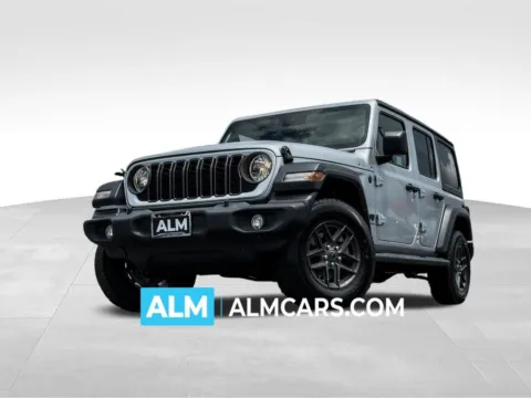 Silver 2024 Jeep Wrangler Sport S for sale in Athens, GA