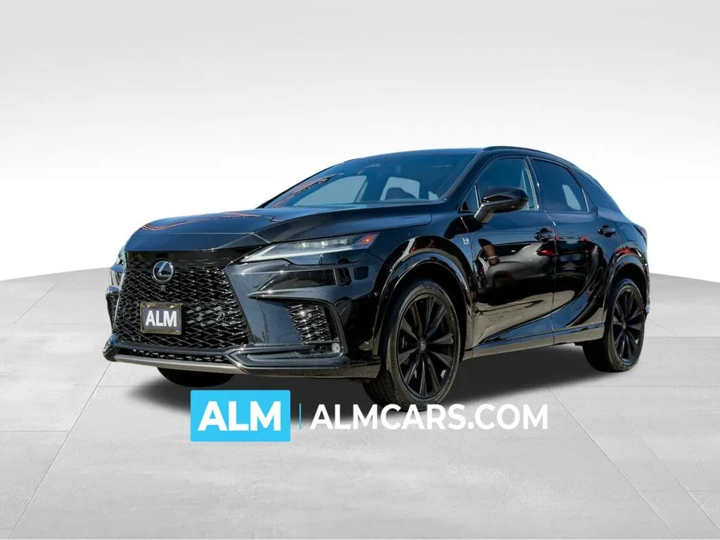 Black 2023 Lexus RX 500h F SPORT Performance for sale in Athens, GA