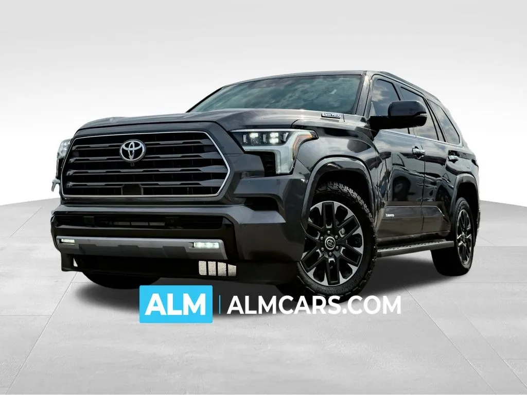 Gray 2023 Toyota Sequoia Limited for sale in Athens, GA