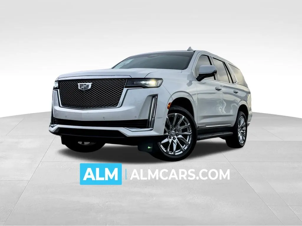 White 2021 Cadillac Escalade Premium Luxury for sale in Athens, GA