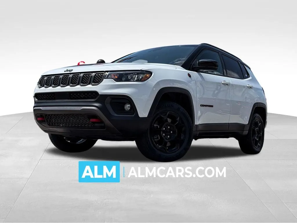 White 2024 Jeep Compass Trailhawk for sale in Athens, GA