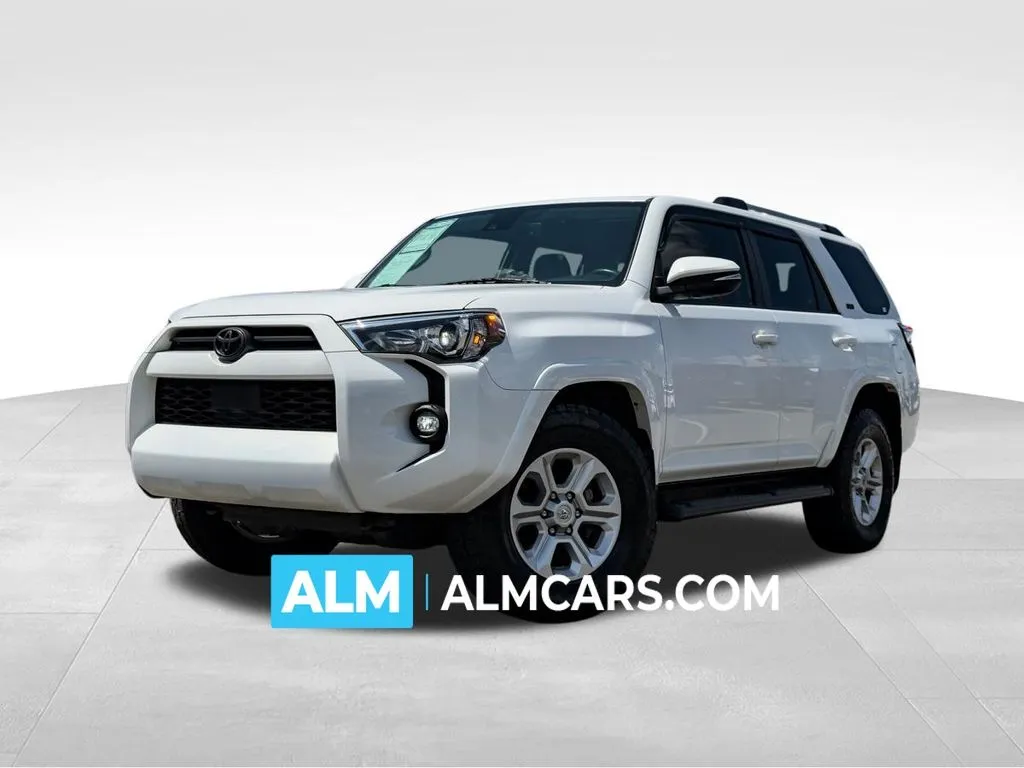 White 2023 Toyota 4Runner SR5 Premium for sale in Athens, GA