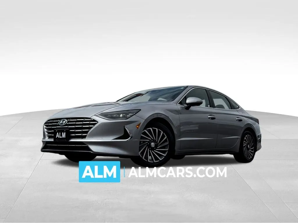 Silver 2023 Hyundai Sonata Hybrid SEL for sale in Athens, GA