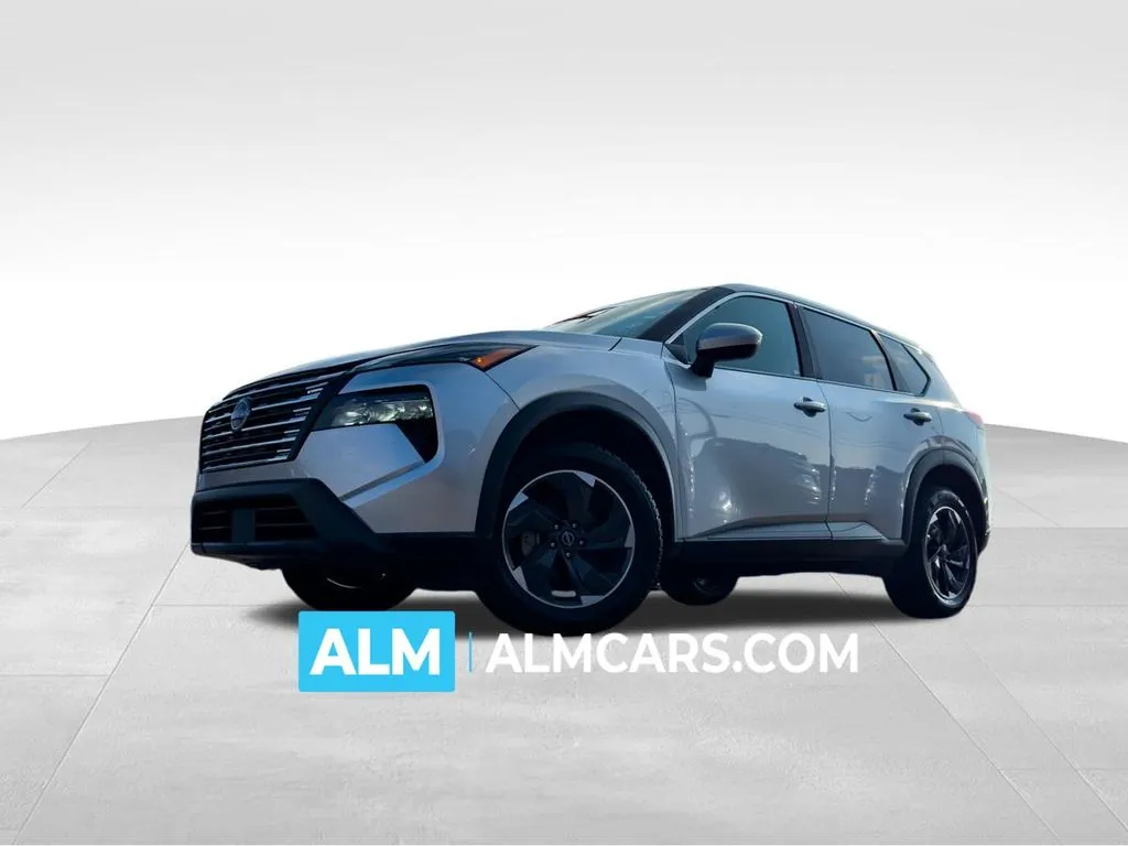 Silver 2024 Nissan Rogue SV for sale in Athens, GA