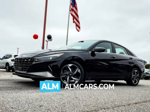 Black 2022 Hyundai Elantra Hybrid Limited for sale in Athens, GA