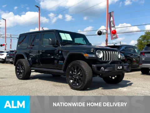 More photos of 2025 Jeep Wrangler Sahara 4xe at ALM Hyundai Athens, GA