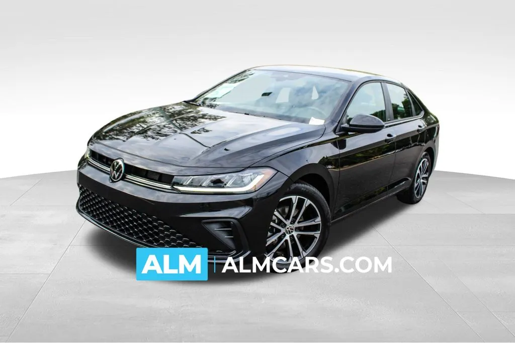 Black 2025 Volkswagen Jetta 1.5T Sport for sale in Buford, GA
