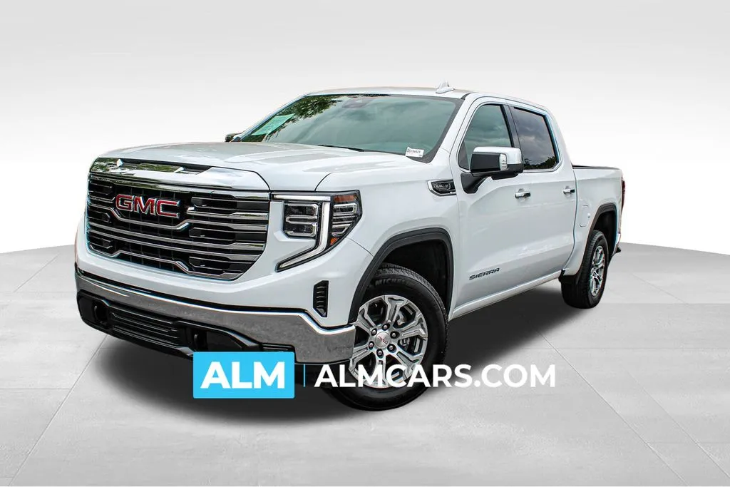 White 2025 GMC Sierra 1500 SLT for sale in Buford, GA