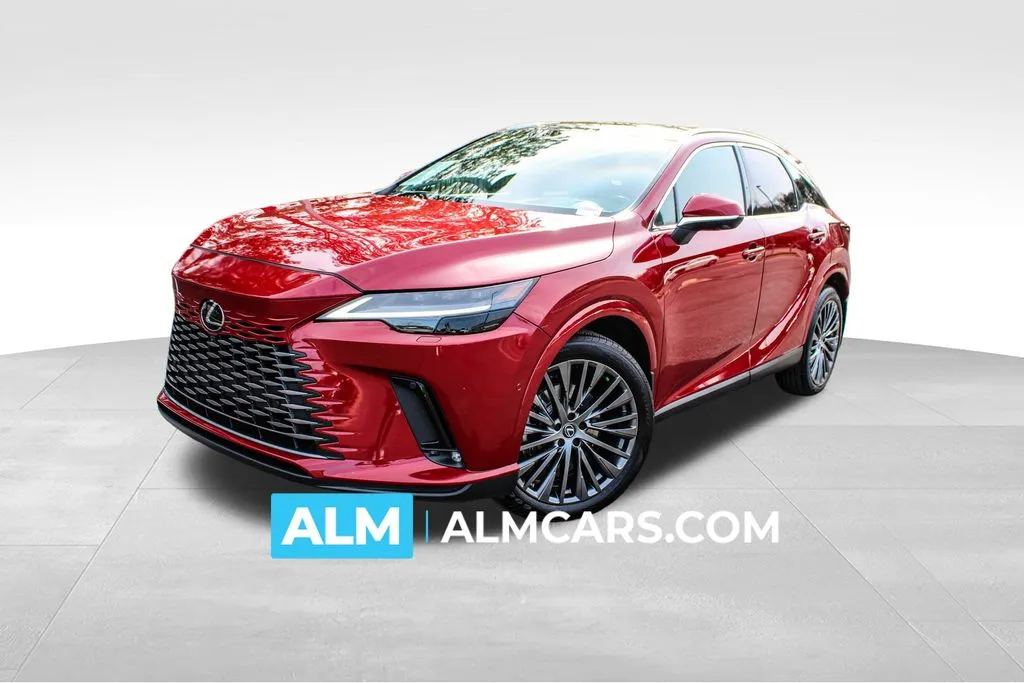 Red 2023 Lexus RX 350h Luxury for sale in Buford, GA