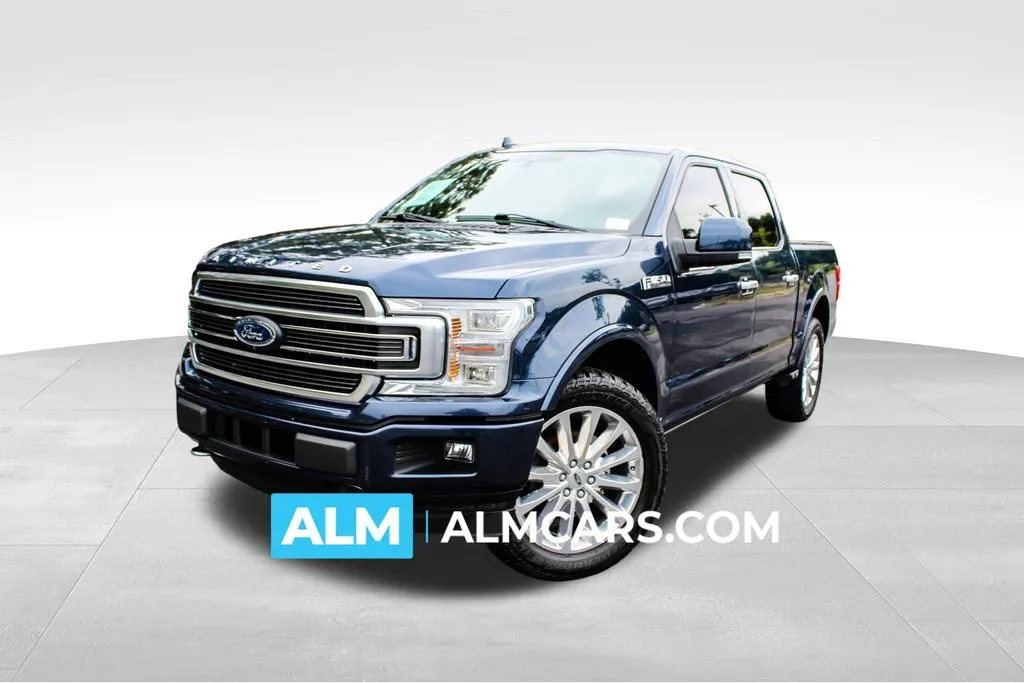 Blue 2018 Ford F-150 Limited for sale in Buford, GA