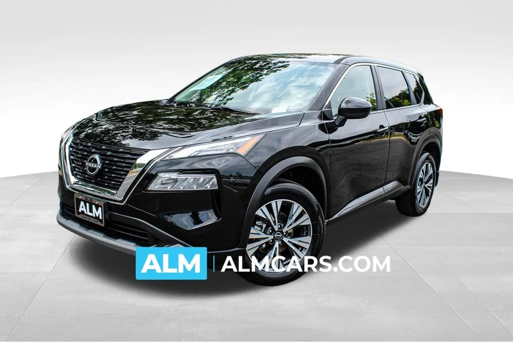 Black 2023 Nissan Rogue SV for sale in Buford, GA