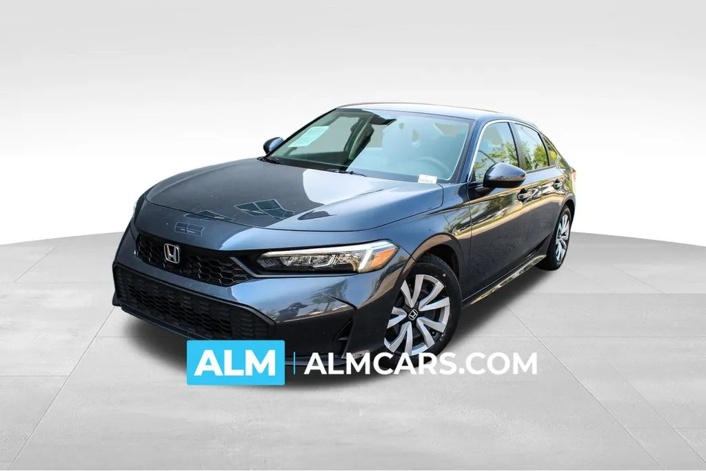 Black 2025 Honda Civic LX for sale in Buford, GA