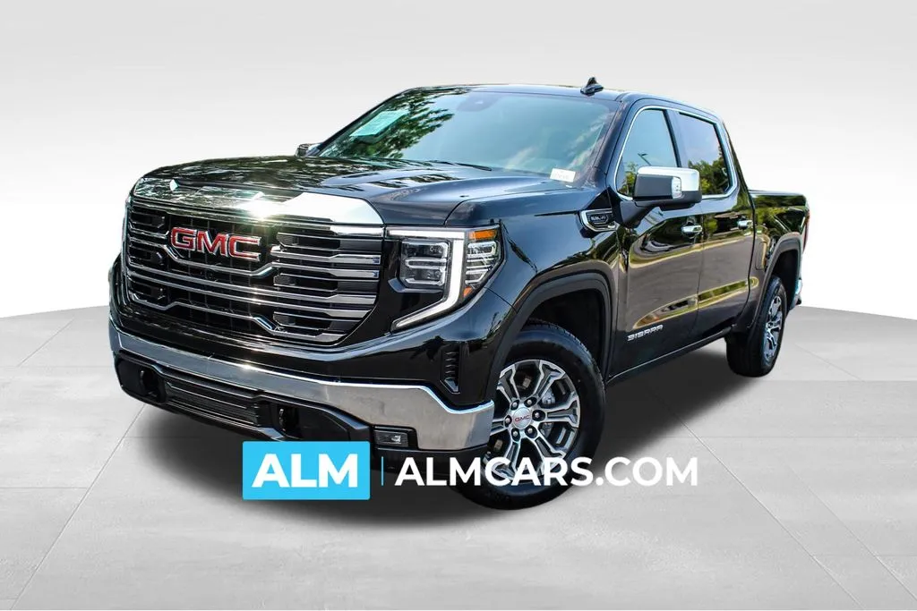 Black 2025 GMC Sierra 1500 SLT for sale in Buford, GA