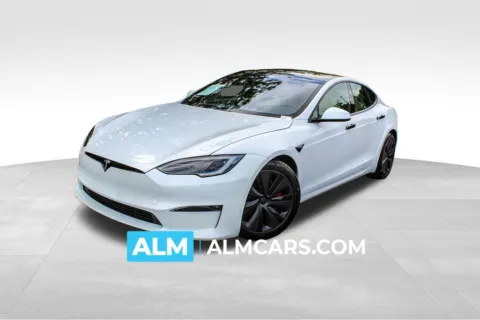 White 2023 Tesla Model S Plaid for sale in Buford, GA