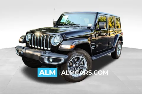 Black 2022 Jeep Wrangler Unlimited Sahara for sale in Buford, GA