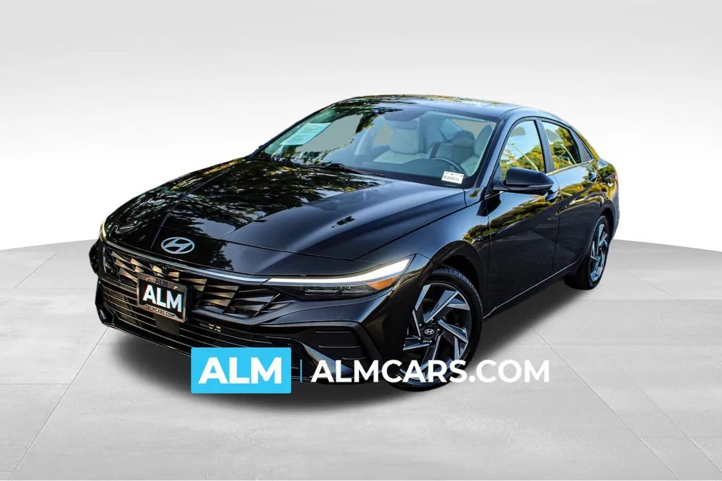 Black 2024 Hyundai Elantra Limited for sale in Buford, GA