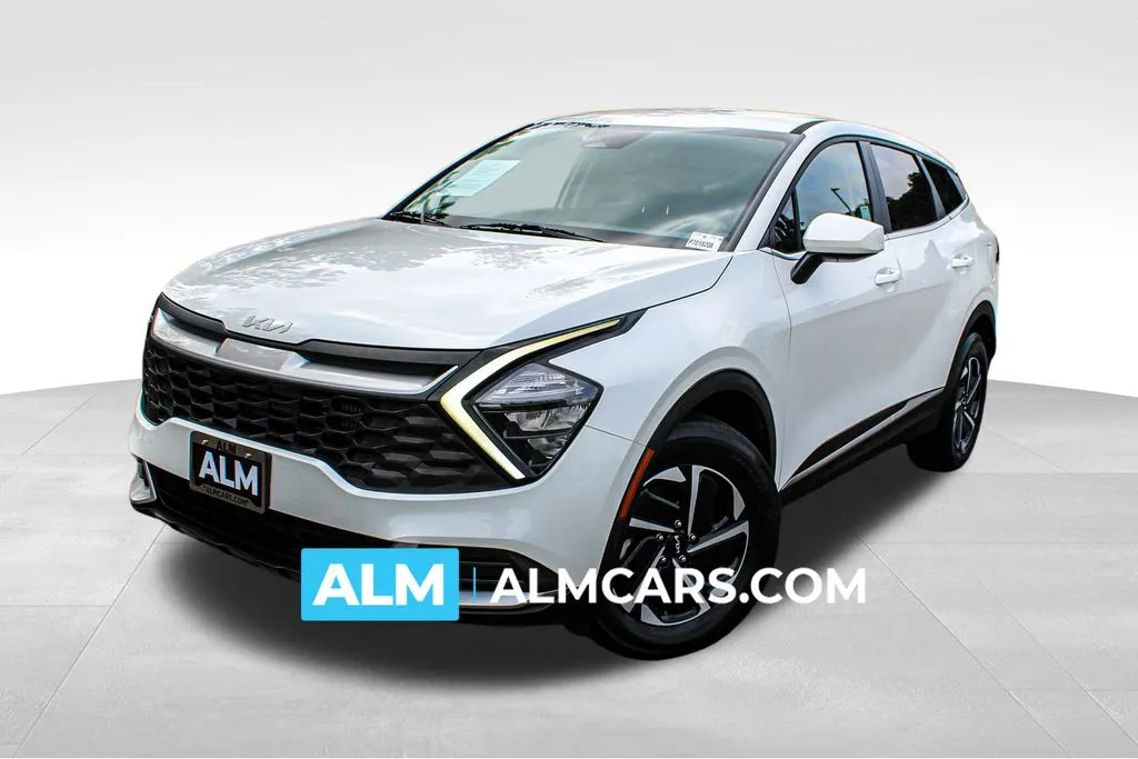 White 2023 Kia Sportage Hybrid LX for sale in Buford, GA