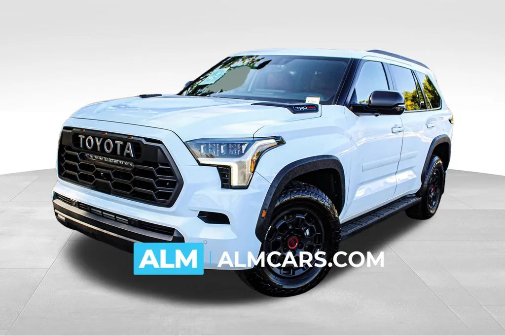 White 2026 Toyota Sequoia TRD Pro for sale in Buford, GA
