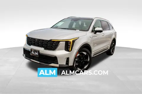 Silver 2025 Kia Sorento Hybrid SX Prestige for sale in Buford, GA