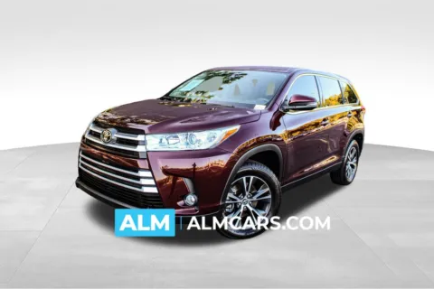 Red 2019 Toyota Highlander LE Plus for sale in Buford, GA
