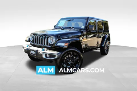 Black 2024 Jeep Wrangler Sahara 4xe for sale in Buford, GA