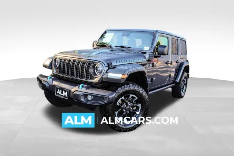 Gray 2024 Jeep Wrangler Rubicon 4xe for sale in Buford, GA