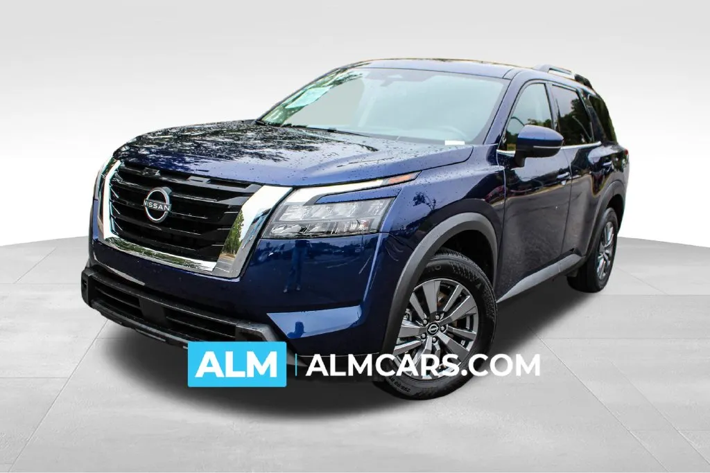 Blue 2025 Nissan Pathfinder SV for sale in Buford, GA