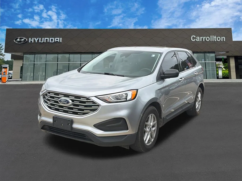 Silver 2021 Ford Edge SE for sale in Carrollton, GA