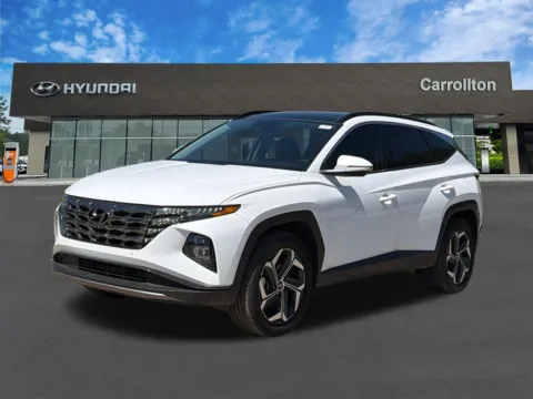 White 2024 Hyundai Tucson Hybrid Limited for sale in Carrollton, GA