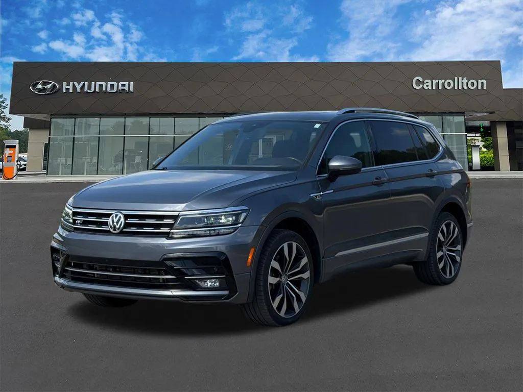 Gray 2019 Volkswagen Tiguan 2.0T SEL Premium R-Line for sale in Carrollton, GA