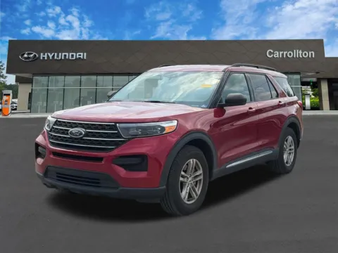 Red 2022 Ford Explorer XLT for sale in Carrollton, GA