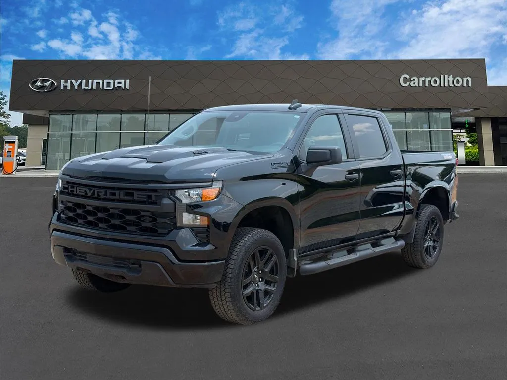 Black 2025 Chevrolet Silverado 1500 Custom Trail Boss for sale in Carrollton, GA